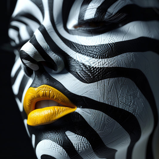Abstract motion artwork representing AI visualization of static image transformation