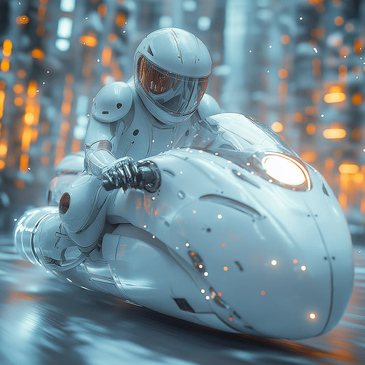 Stylized AI-engineered marketing dashboard mockup labeled Global AI Marketing Agency